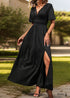 2024 New Lapel Boho Shirt Dress